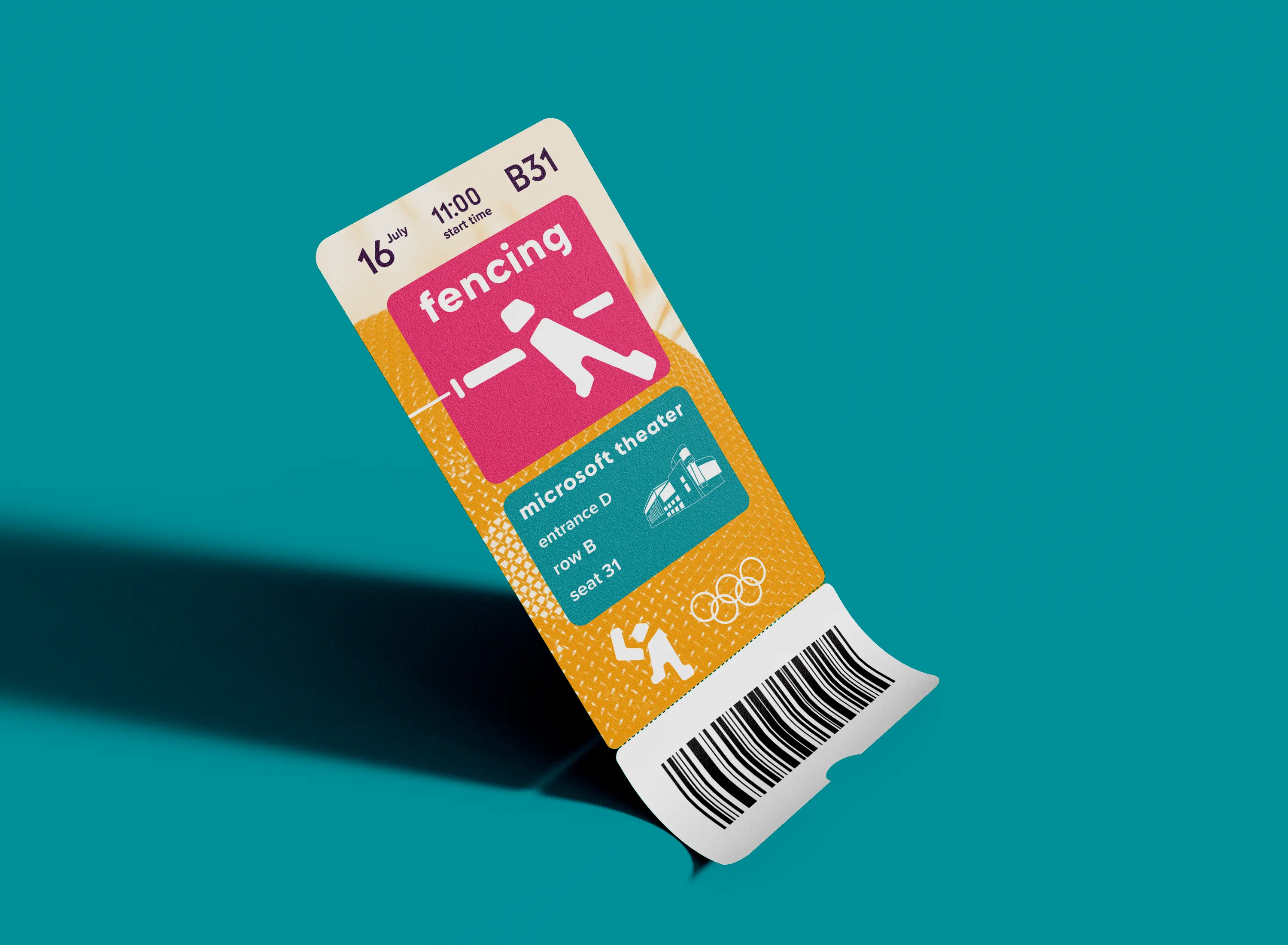 Olympics email newsletter mockups