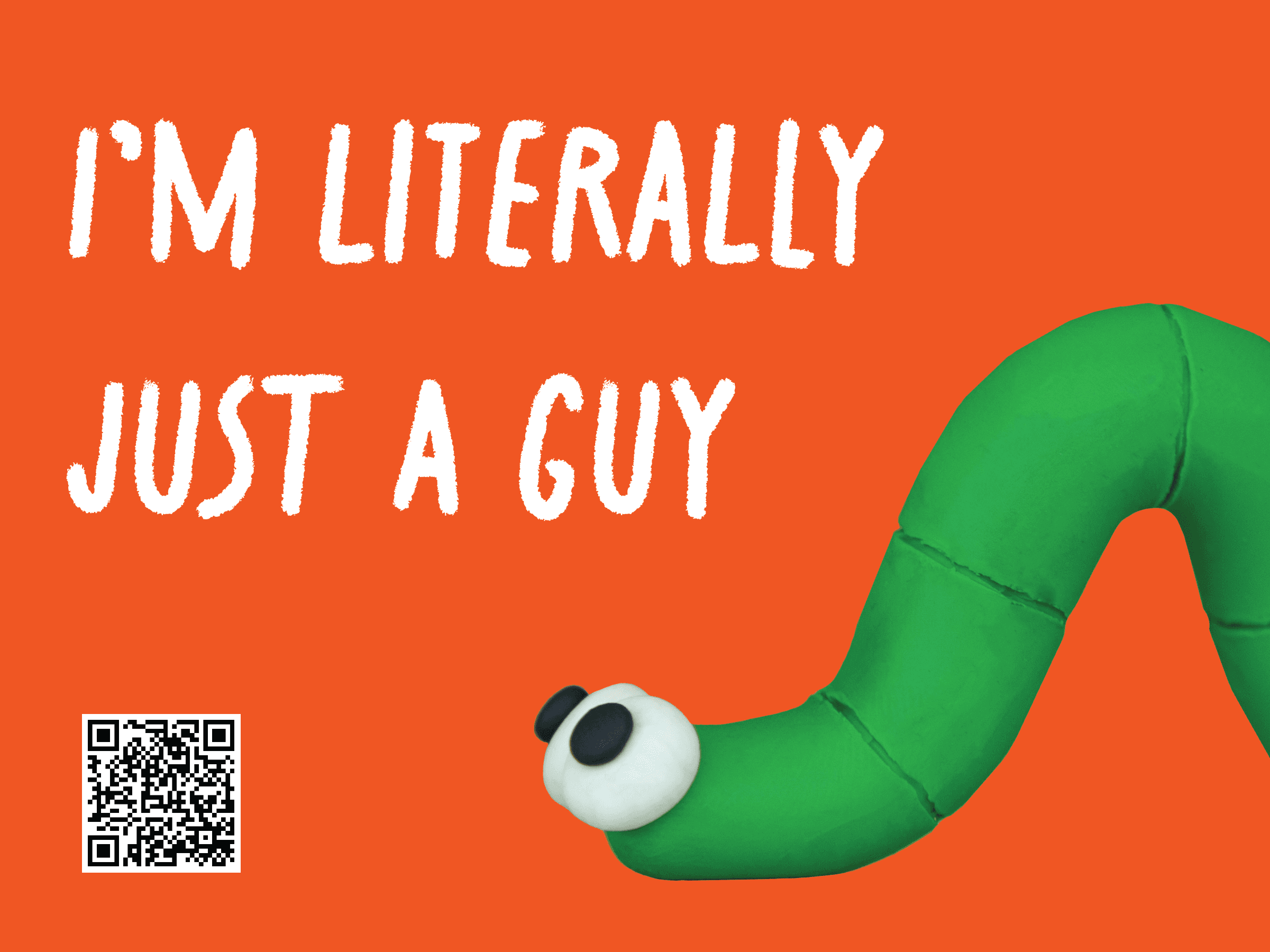 Bugs Next Door exhibition poster featuring clay bug sculptures